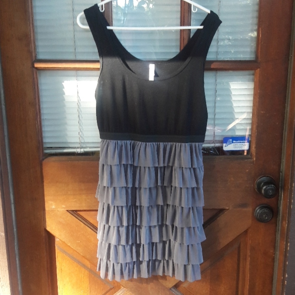 Cute and comfy, fun and flirty mini dress!